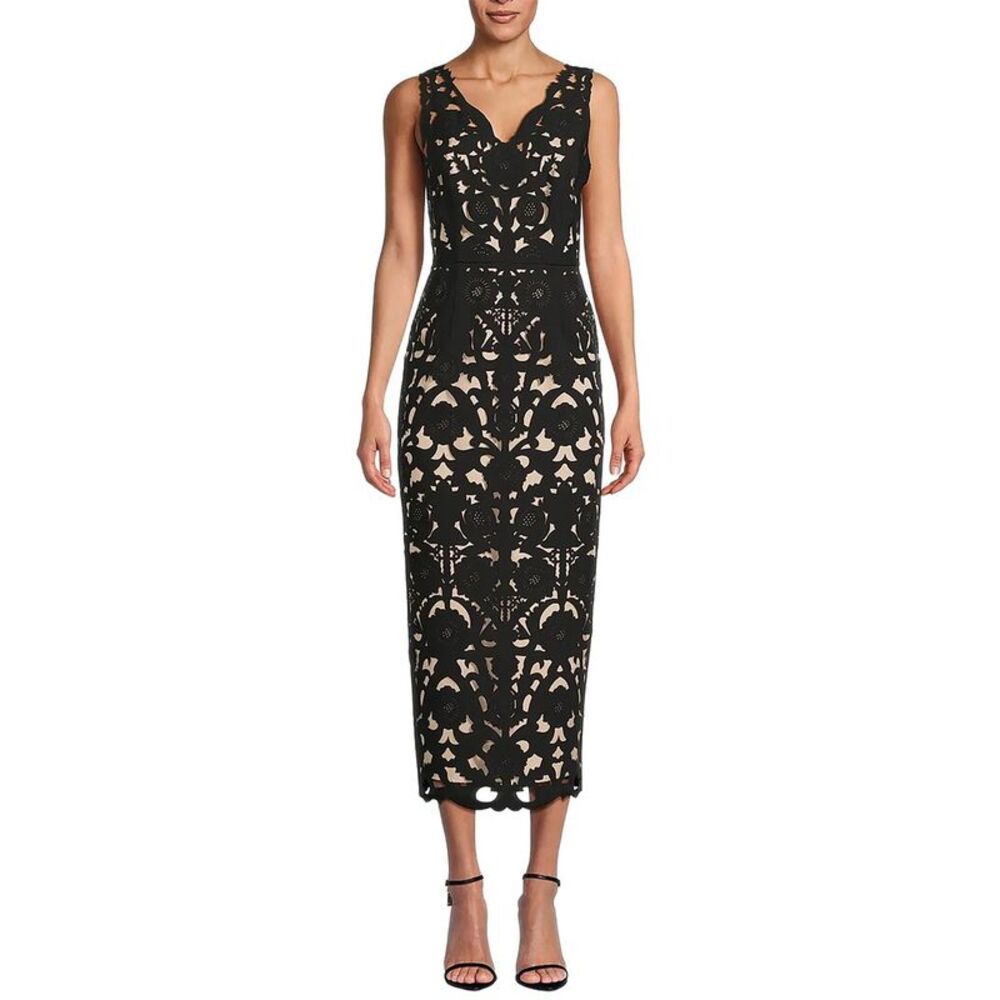 Shani Womens Midi Dress